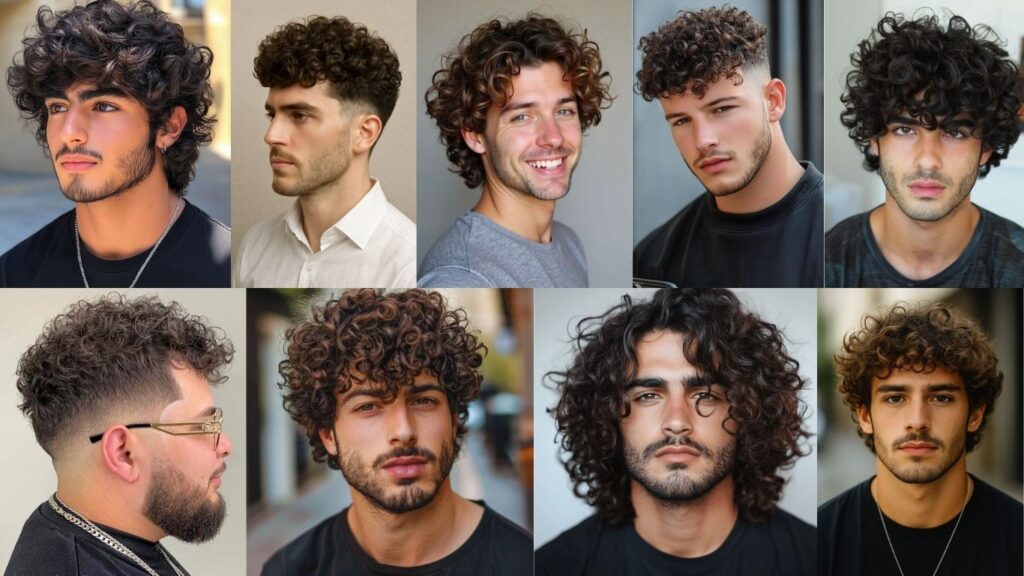 Hair Style for Man Curly